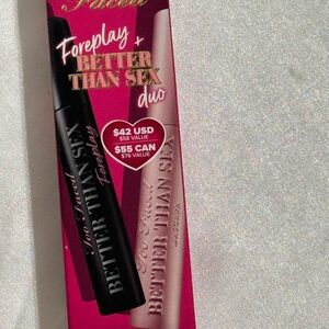 Too Faced Better Than Sex Mascara Duo - Black and Pink